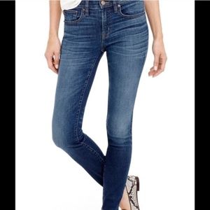 J. Crew Toothpick Ankle Skinny Jean SZ 28